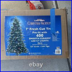 RARE National Lampoon’s Christmas Vacation Overlit 7′ Tree 400 LED LIGHTS