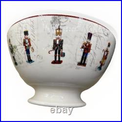 RARE Nutcracker Large Serving Bowl a Williams Sonoma Exclusively 12 Diameter