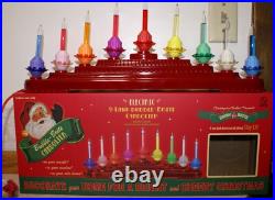RARE Radko Shiny Brite Holiday Christmas Bubble Light Candolier, Mantle, Window