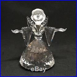 RARE Retired Christmas Swarovski Crystal Large Angel 194761 Boxed Mint Gift