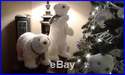 RAZ Imports 17 Polar Bears Set of 2 Ornaments (RAZ Imports)