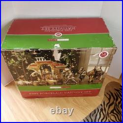 READ Living Home Christmas Fine Porcelain Nativity Set