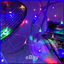 RENUS 10x6.5Ft 320 LED Net Lights Christmas Decorations 8 Modes for Flashing