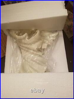 RESIN GHOST With Lantern NEW in shipping BOX Cracker Barrel Ghost w Lantern RaRe