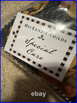 RETIRED MACKENZIE CHILDS FALLING LEAVES LUMBAR PILLOW 20x12 DECOR BRAND NEW