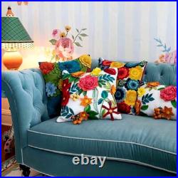 RETIRED MACKENZIE CHILDS KIRA'S GARDEN 20x20 THROW PILLOW - BRAND NEW RETIRED MACKENZIE CHILDS KIRA'S GARDEN 20x20 THROW PILLOW - BRAND NEW