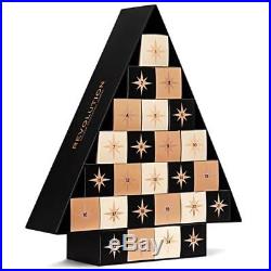 REVOLUTION CHRISTMAS TREE ADVENT CALENDAR 2018 with 35 full size makeup items