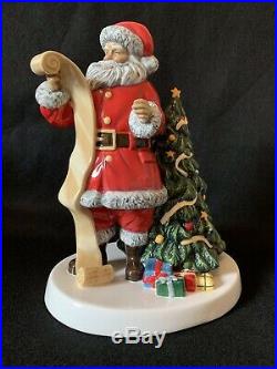 ROYAL DOULTON Large 24cm Santa’s Christmas List 2018 HN5891 Boxed Figurine