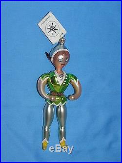 Radko Christmas Fly Boy Peter Pan Walt Disney Ornament