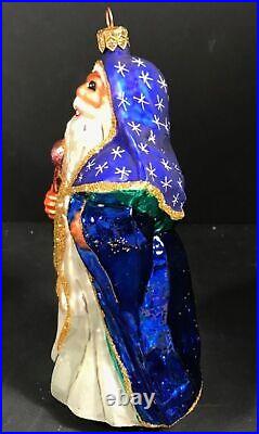 Radko Santa Christmas ornament Magic Starlight