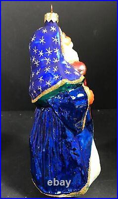 Radko Santa Christmas ornament Magic Starlight