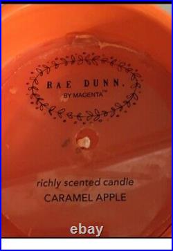 Rae Dunn Trick or Treat Canister and Witch’s Brew Candle orange Halloween