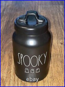 Rae dunn spooky canister With Ghost