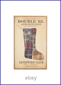 Ralph Lauren RRL Limited Edition Patchwork Holiday Christmas Stocking 25/100 New