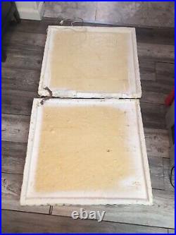Rare 36 Giant YULESCAPES Vintage Blow Mold Foam Gingerbread House Christmas