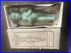 Rare Antique SOAP BABY, soap dolls in original boxes. Lot of 3