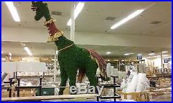 Rare Giant Festive Giraffe Mascot Decoration Ornament (Houston Texas)