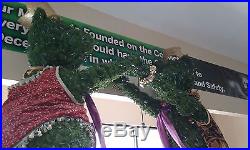 Rare Giant Festive Holiday Bear Decoration Ornament (Houston Texas)