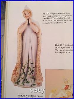 Rare Heubach Christmas Girl / Fur Trim Cloak German Bisque Figurine Snow Baby