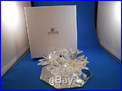 Rare Maxi Flower Arragement Swarovski Silver Crystal Retired 2008NIB