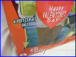Rare Shrek Ogre Gemmy Airblown Inflatable 6' Happy Valentines Day