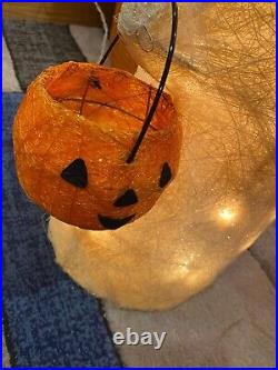 Rare Target Hyde and Eek! Halloween Incandescent Sisal Ghost 15 Tested