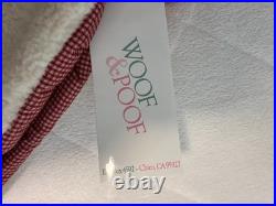 Rare Vintage Snowman Woof and Poof Handmade Stocking with original tag