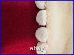 Rare Vintage Snowman Woof and Poof Handmade Stocking with original tag