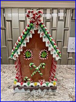 Raz Imports 13.5 Gingerbread House CHRISTMAS Decor 3116172 NEW MINT! SuPeR CuTe
