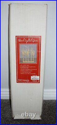 Raz Imports 30 Lighted Faux Birch Tree Grove with 88 LED Lights Christmas Holiday