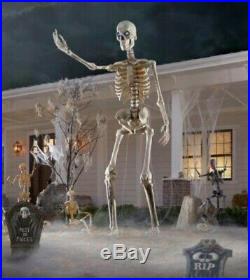 Ready to ship! 12 Ft. Giant Sized Skeleton with LifeEyes Home Depot NEW IN BOX