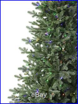 Real Feel Balsam Spruce Christmas Tree, 6 ft, 46 in, LED Color Changing