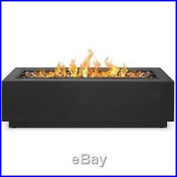 Real Flame CT0003LP-SW4 48 Wide Rectangular 65,000 BTU Free Standing Fire Pit