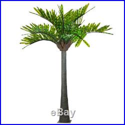 Realistic Palm Tree Commercial LED Lighted Outdoor Pool Yard Decoration 10 FT