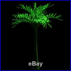Realistic Palm Tree Commercial LED Lighted Outdoor Pool Yard Decoration 12 FT