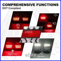 Rechargeable Tow Light Kit Magnetic IP67 Trailer LED