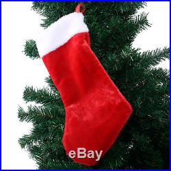 Red 1 PC Tree Hanging Decoration Christmas Stockings Sack Socks Gift Bag
