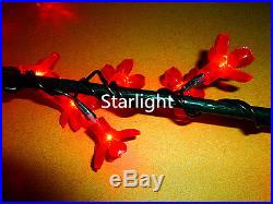 Red 6.5ft/2m LED Cherry Blossom Tree 864 LEDs Home Wedding Party Outdoor Decor