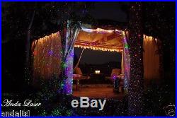 Red&Blue Static Fairy Laser Light For Indoor, Outdoor, Landscape, Garden
