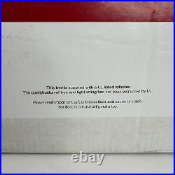Red Pre-Lit LED Dress Form Christmas Tree 4 Ft Winter Wonder Lane NIB