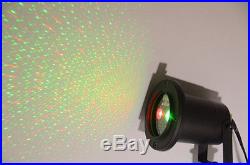 Red and Green Christmas Decor LED Holiday Laser Outdoor Projector Santa Gift