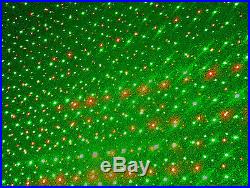 Red and Green Full Motion Premium Outdoor Laser Christmas Light with Remote