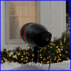 Red and Green Motion Laser Christmas Projector Light