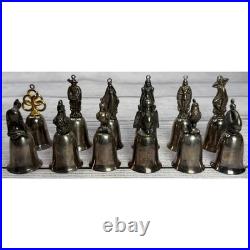 Reed & Barton Silver-Plated 12 Days Of Christmas Bells With Boxes