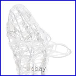 Reindeer Family Blue Acrylic Small Decorative Inlays