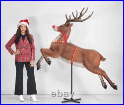 Reindeer Statue Christmas Reindeer Statue Flying Life Size Indoor Outdoor