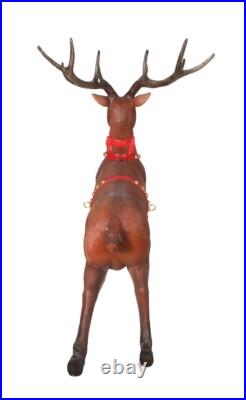 Reindeer Statue Christmas Reindeer Statue Flying Life Size Indoor Outdoor