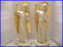 Resin Angel Statue Figurines 7 X 18 Christmas Holidays Gift Craft Heavenly