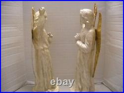 Resin Angel Statue Figurines 7 X 18 Christmas Holidays Gift Craft Heavenly