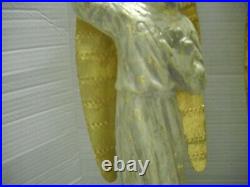 Resin Angel Statue Figurines 7 X 18 Christmas Holidays Gift Craft Heavenly